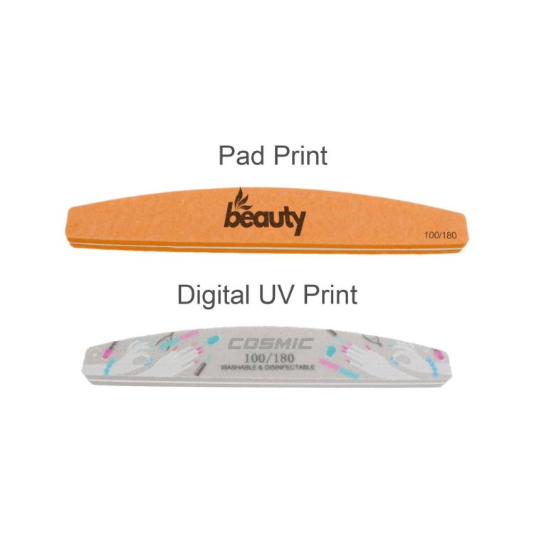 Picture of Sponge Half Moon Shape Nail File