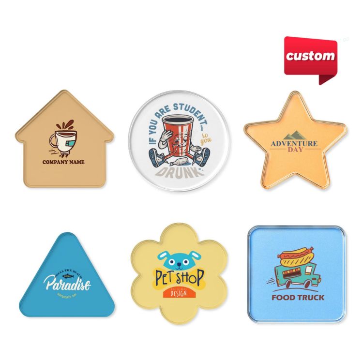 Picture of Custom Clear Acrylic Coaster