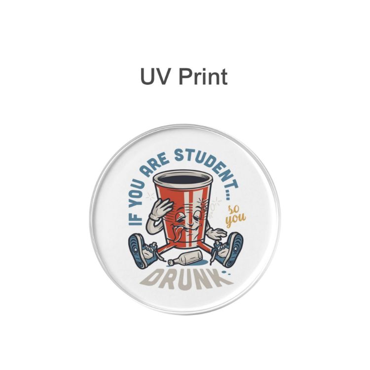 Picture of Custom Clear Acrylic Coaster