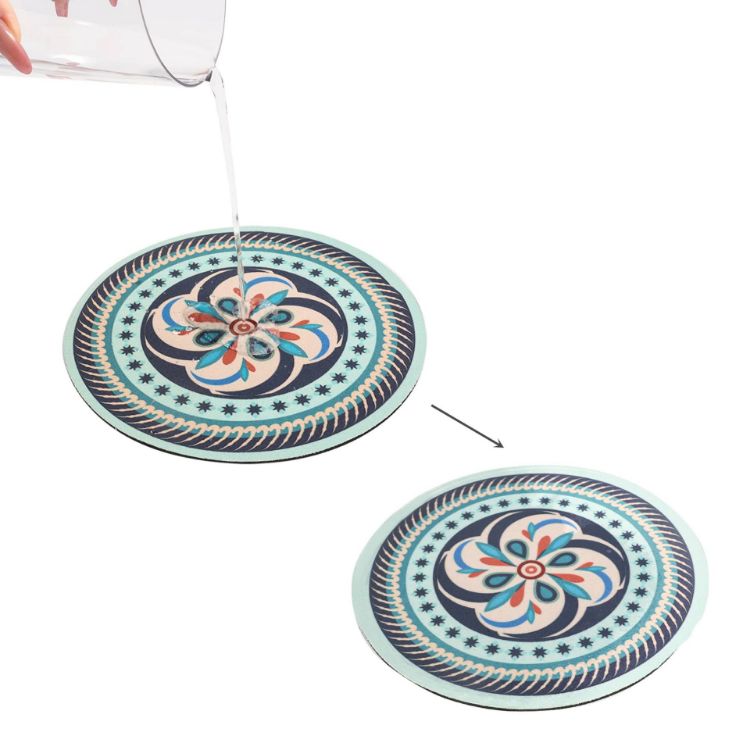 Picture of Square Soft Diatomaceous Coaster