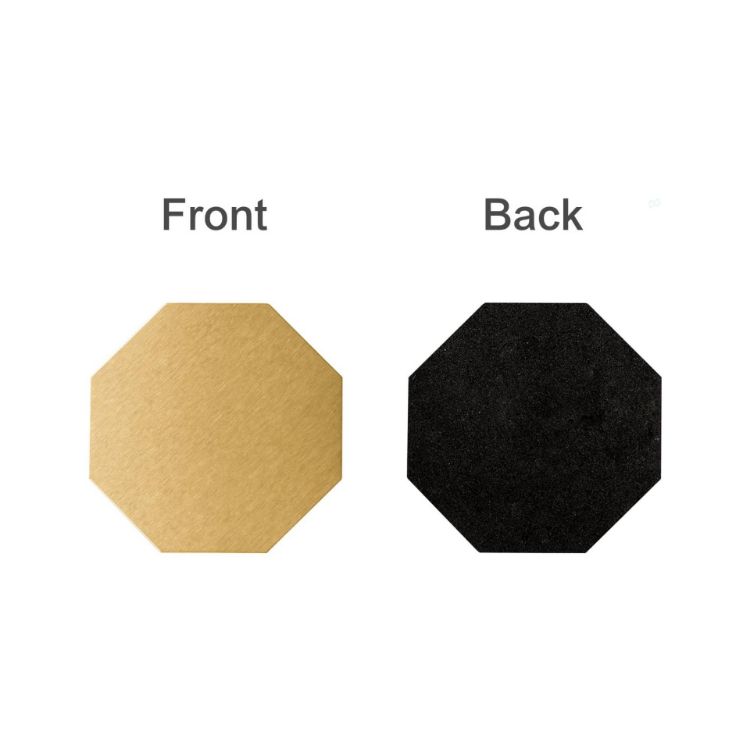 Picture of Octagonal Metal Coaster