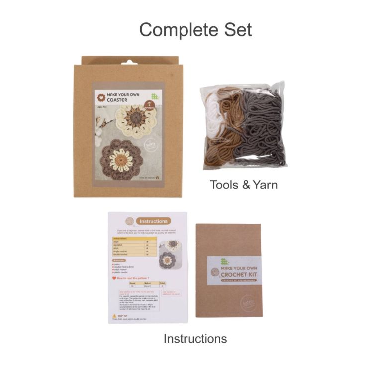 Picture of Custom Coaster Crochet Kit