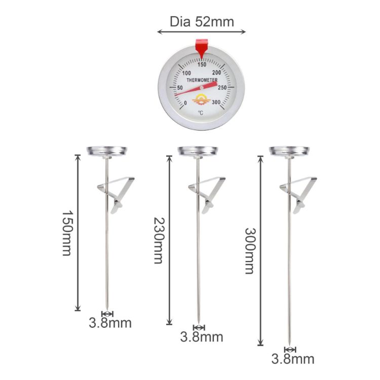 Picture of Deep Fry Thermometer With Instant Read