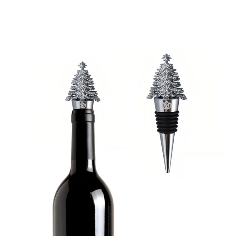 Picture of Christmas Tree Sealed Wine Stopper