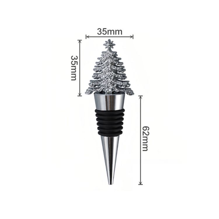 Picture of Christmas Tree Sealed Wine Stopper