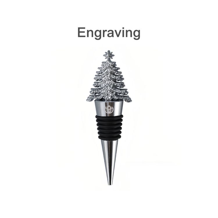 Picture of Christmas Tree Sealed Wine Stopper