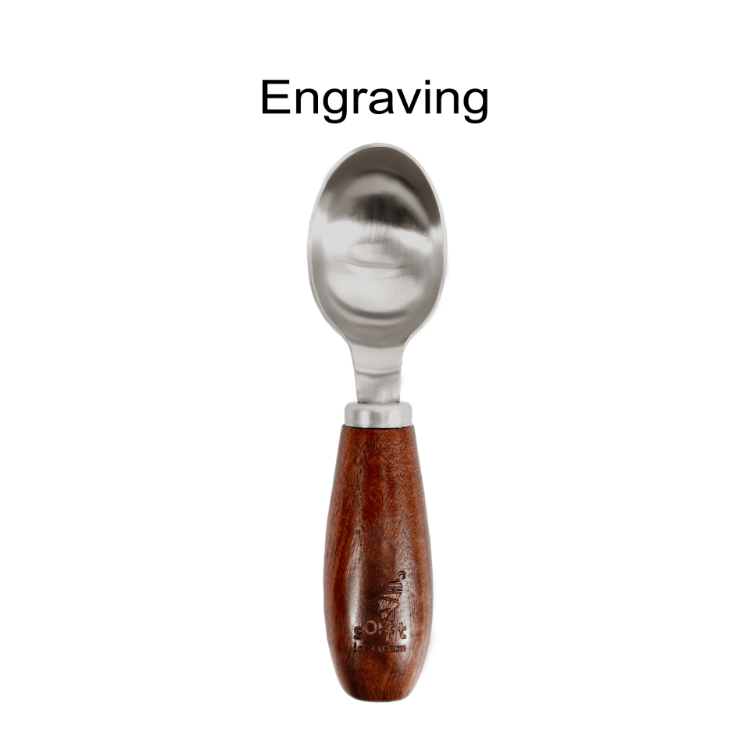Picture of Wood Handle Ice Cream Scoop