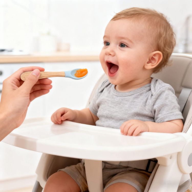 Picture of Ergonomic Silicone Kids Cutlery