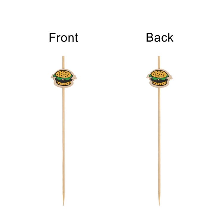 Picture of Pack of 100 Custom Cocktail Bamboo Skewers