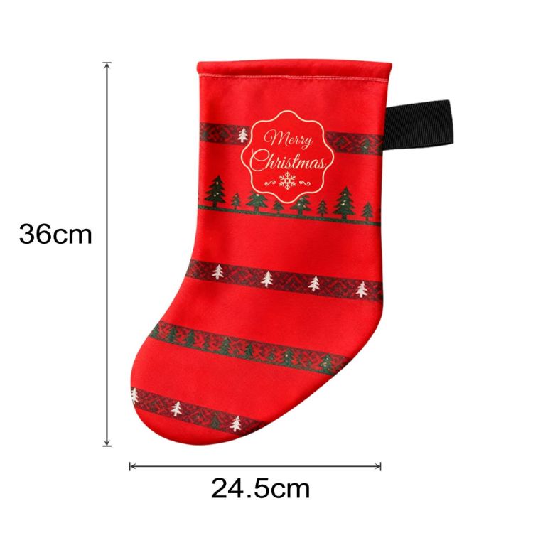 Picture of Full Colour Print Christmas Stocking