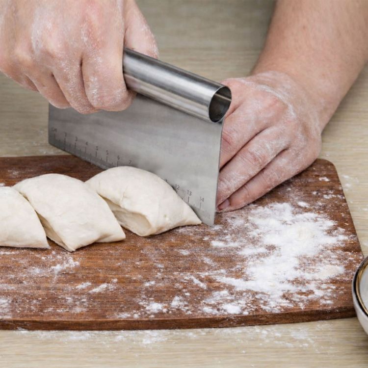 Picture of Stainless Steel Flour Cutter With Measurements