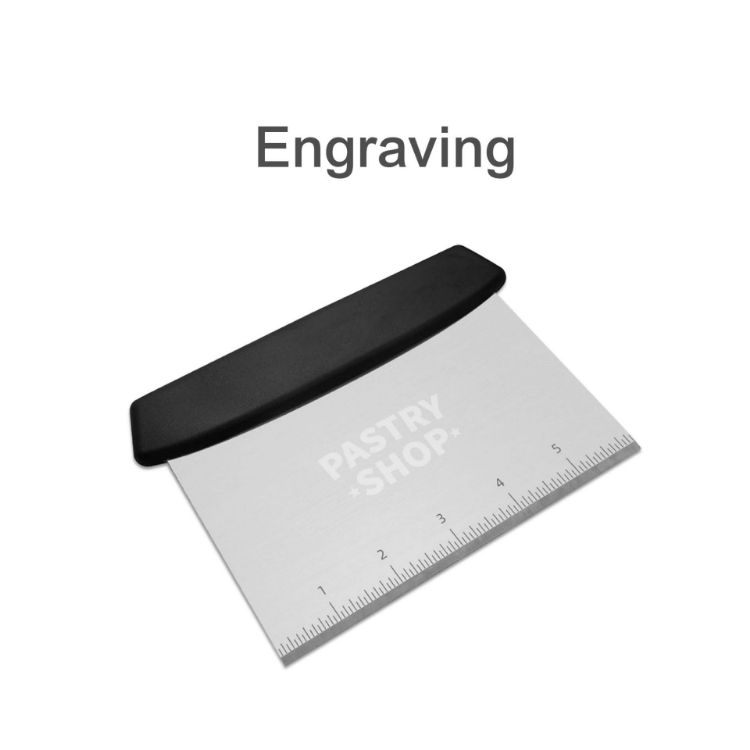 Picture of Bench Scraper With Plastic Handle