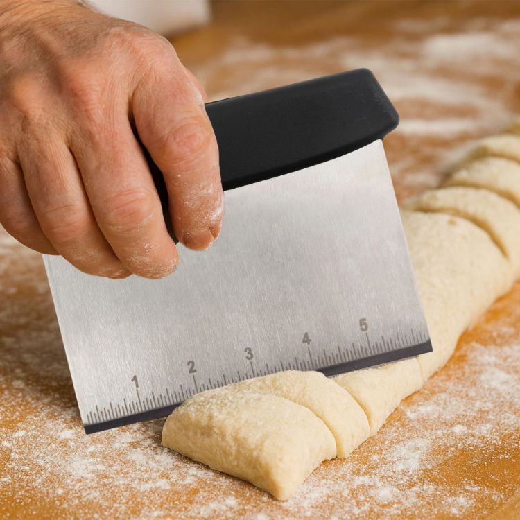 Picture of Bench Scraper With Plastic Handle