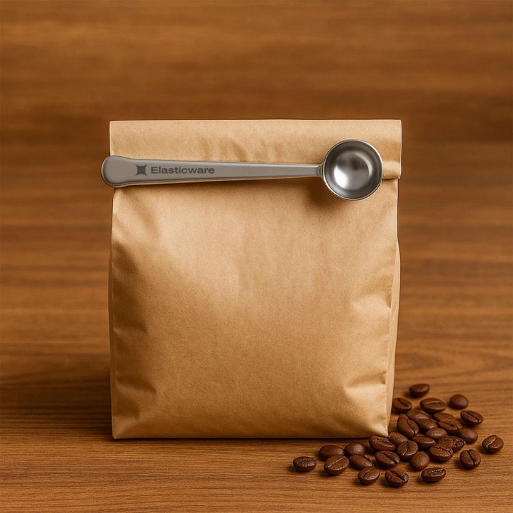 Picture of Coffee Measuring Spoon With Clip