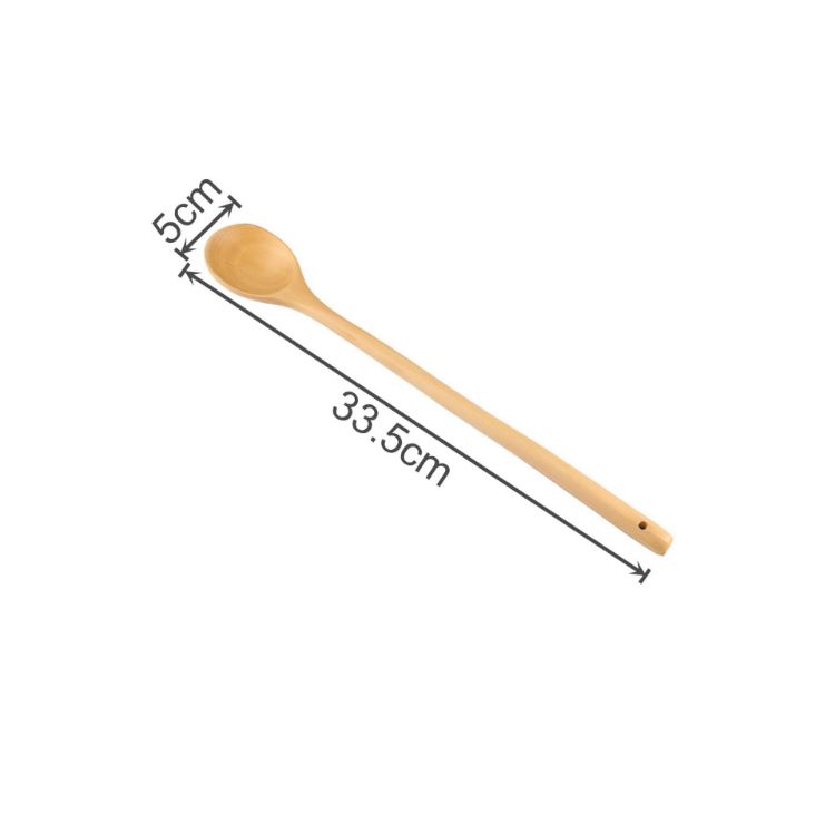Picture of Long Handle Wooden Spoon