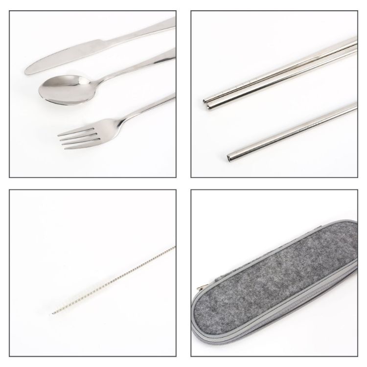Picture of Stainless Steel Flatware Set 7pcs