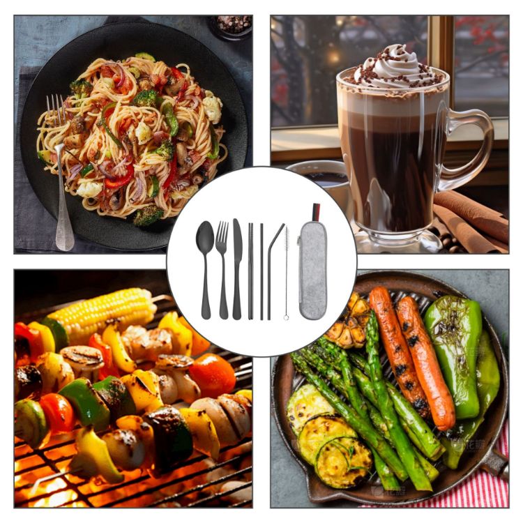 Picture of Stainless Steel Flatware Set 7pcs