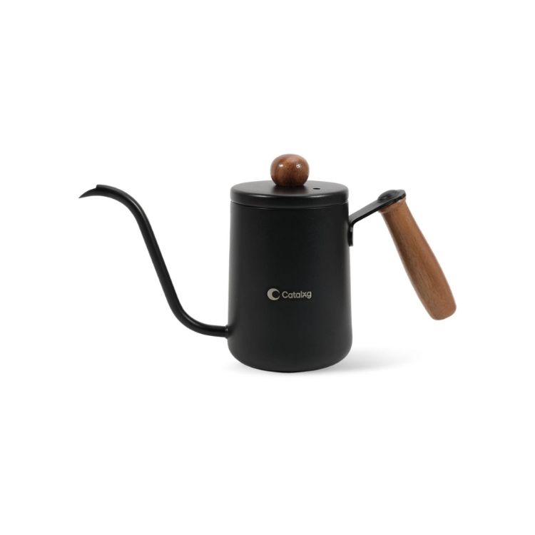 Picture of Stainless Steel Pour Over Kettle with Wooden Handle