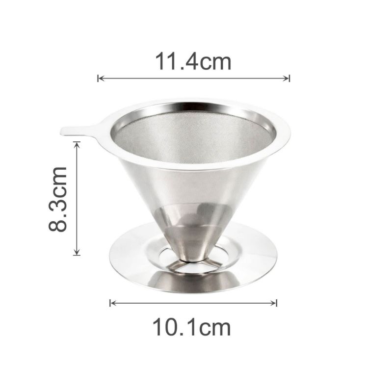 Picture of Stainless Steel Coffee Filter with Stand