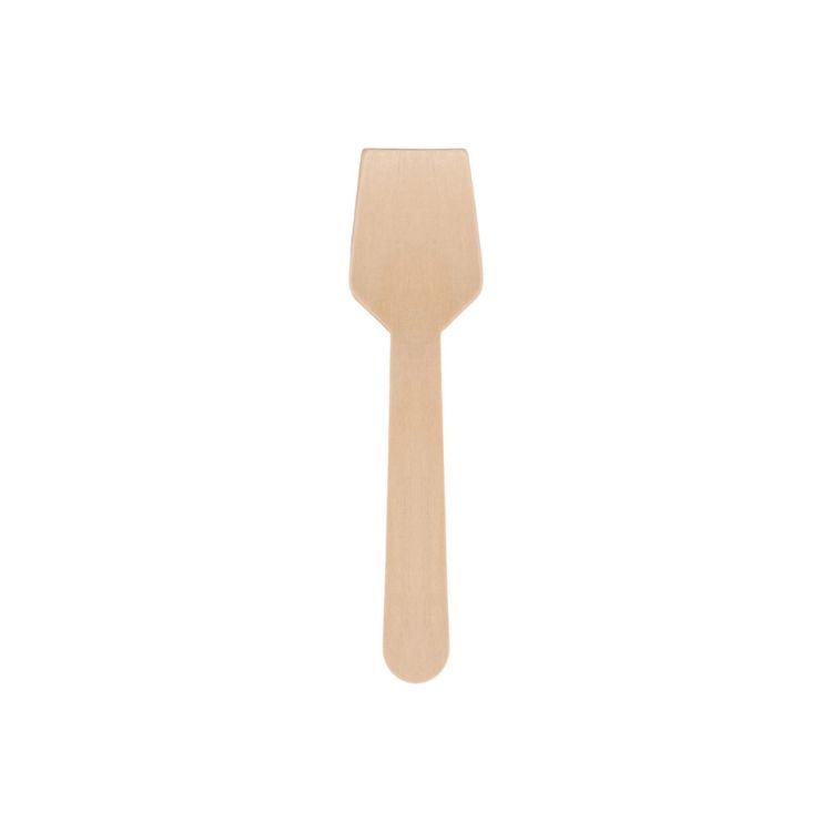 Picture of Pack of 100 Per Pack Disposable Birch Spoons/Forks (Small)