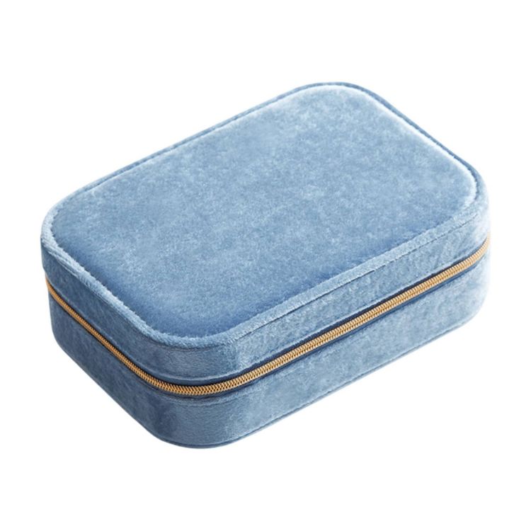 Picture of Velvet Jewellery Box with Compartment