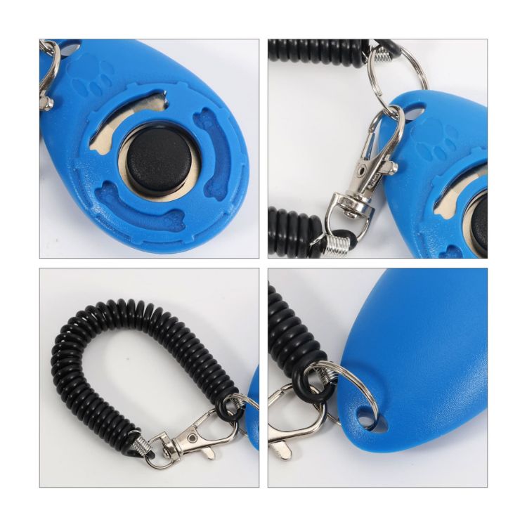 Picture of Pet Training Clicker with Coiled Lanyard