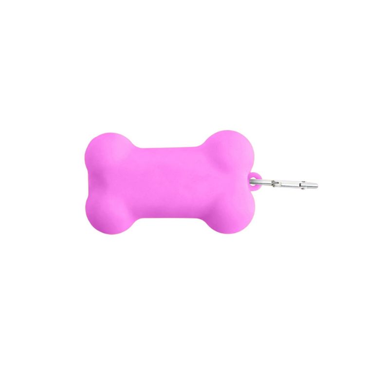 Picture of Silicone Bone Shape Dog Poop Bag Dispenser