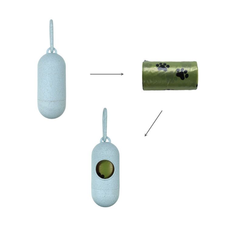 Picture of Eco Pill Shape Pet Wastebag Dispenser
