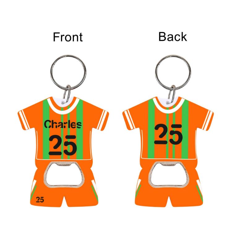 Picture of Sport Jersey Bottle Opener Keyring