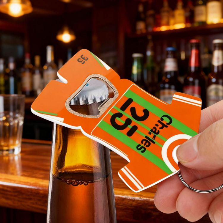 Picture of Sport Jersey Bottle Opener Keyring
