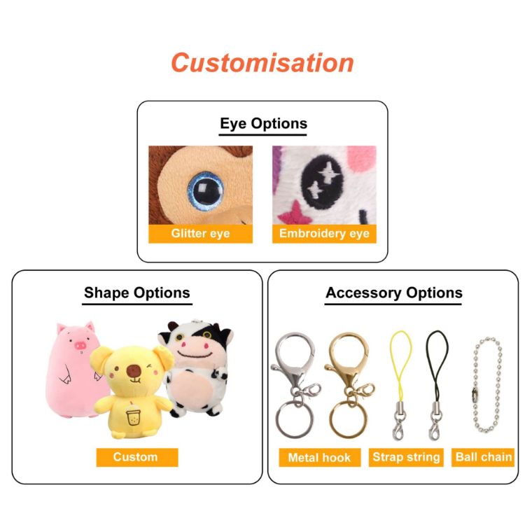 Picture of Custom Animal Keyrings