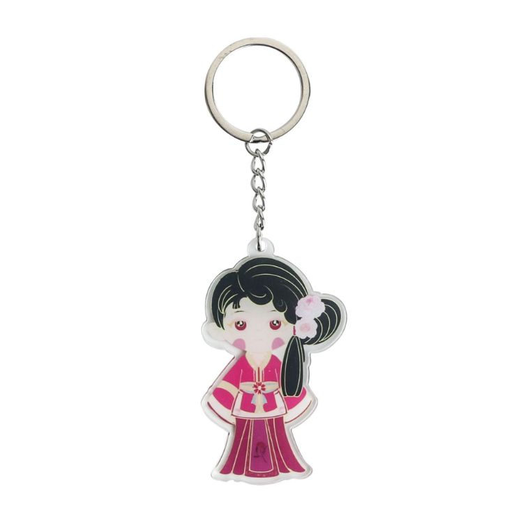 Picture of Custom Shape Acrylic Keyring