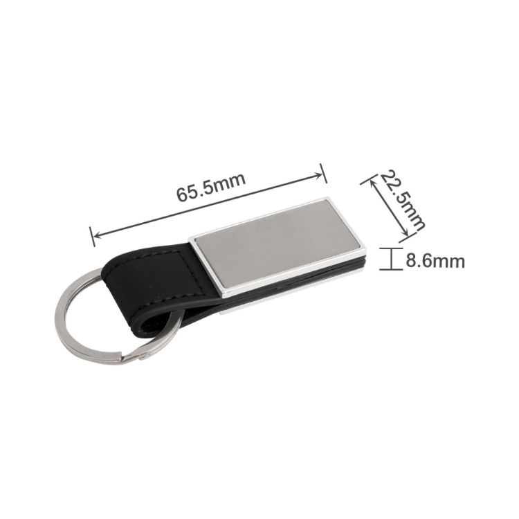 Picture of PU Leather Metal Keyring C