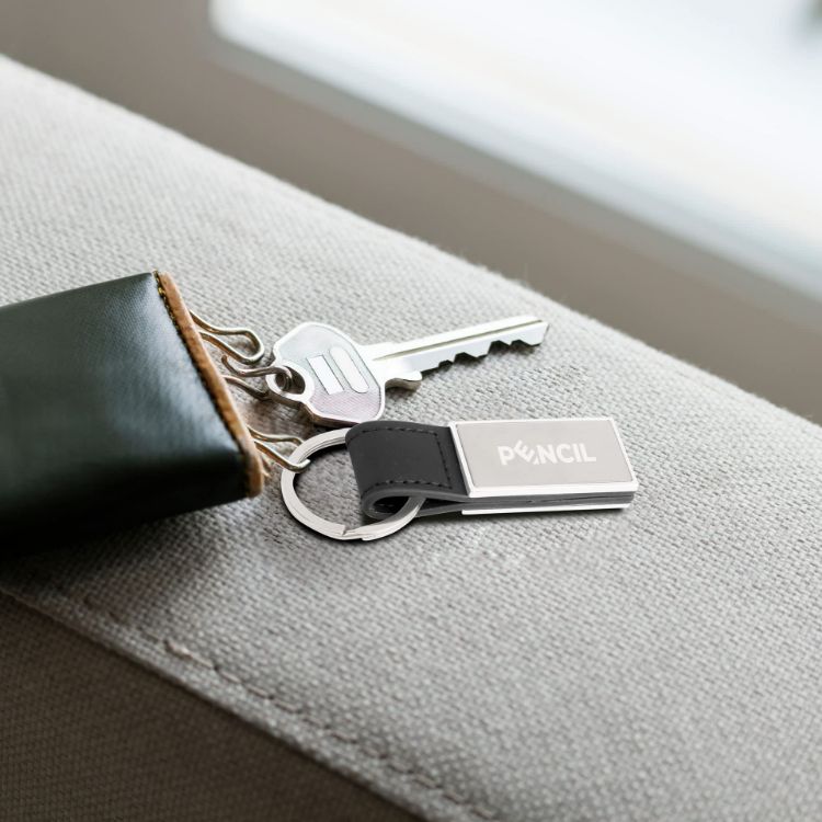 Picture of PU Leather Metal Keyring C