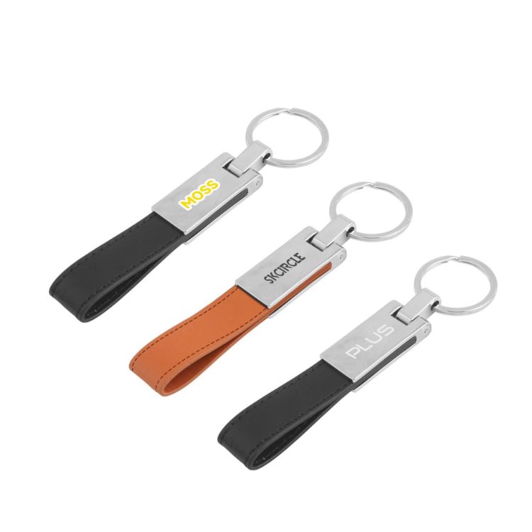Picture of PU Leather Metal Keyring B