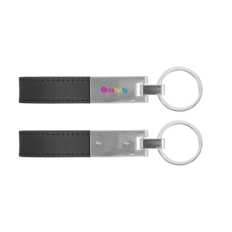 Picture of PU Leather Metal Keyring B