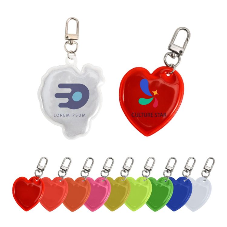 Picture of Custom Shape Reflective Keychain