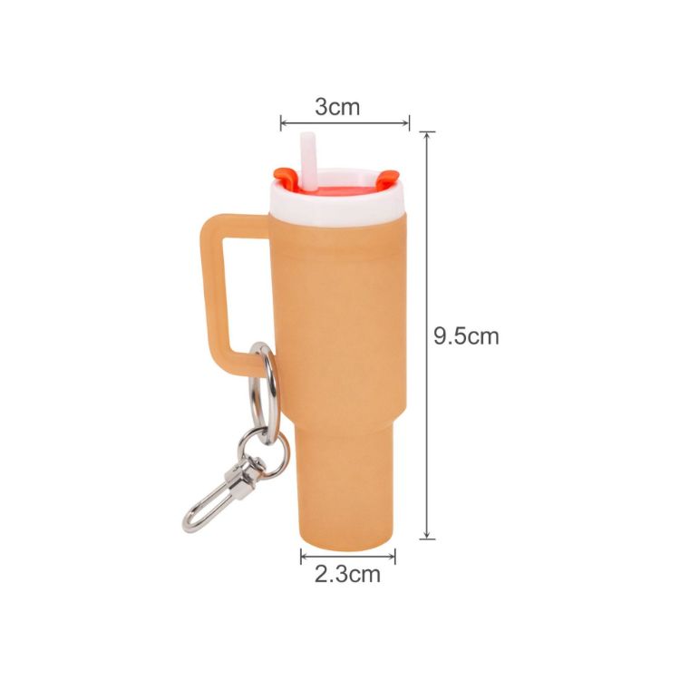 Picture of Glow in the Dark Mini Tumbler Keyring