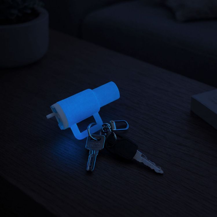 Picture of Glow in the Dark Mini Tumbler Keyring