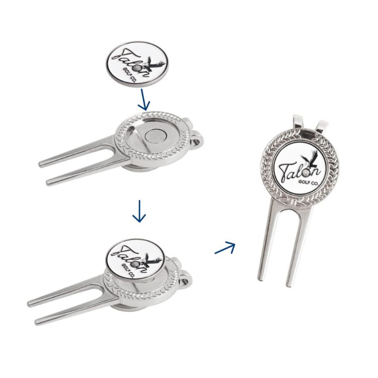 Picture of Custom Golfers Divot with Ball Marker