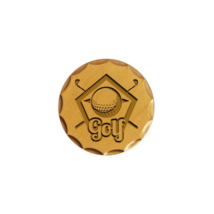 Picture of 40mm Custom Antique Golf Ball Marker