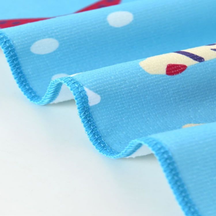 Picture of 100% Microfibre Sublimation Kids Hooded Change Towel