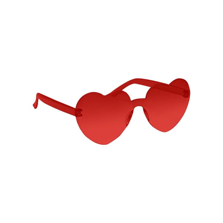 Picture of Heart Shaped Party Glasses