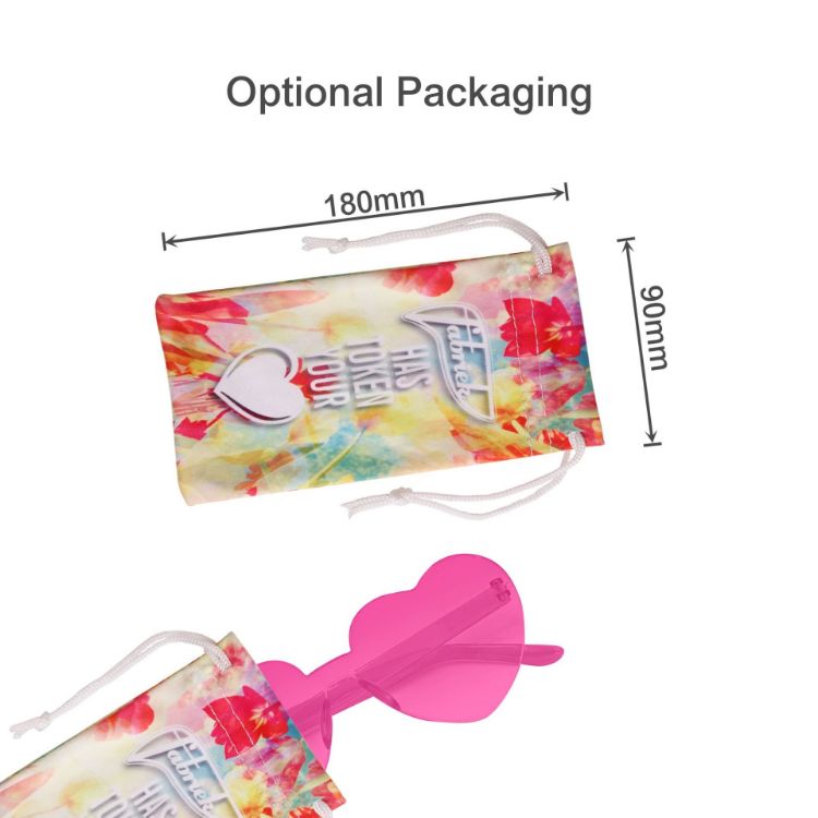 Picture of Heart Shaped Party Glasses