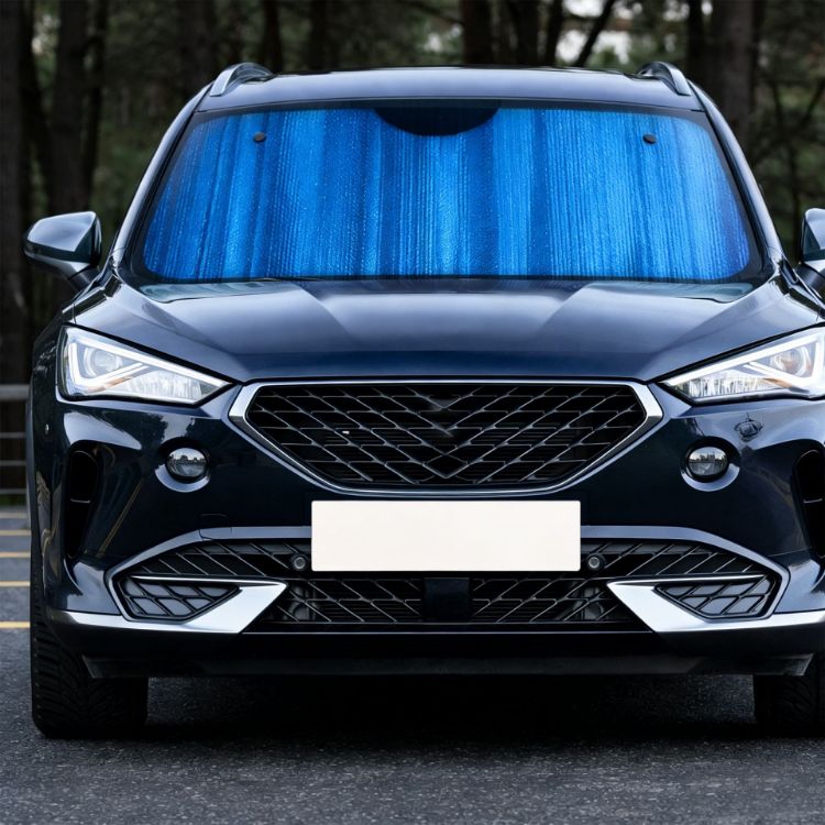 Picture of Full Colour Printed Bubble Aluminum Car Sun Shade