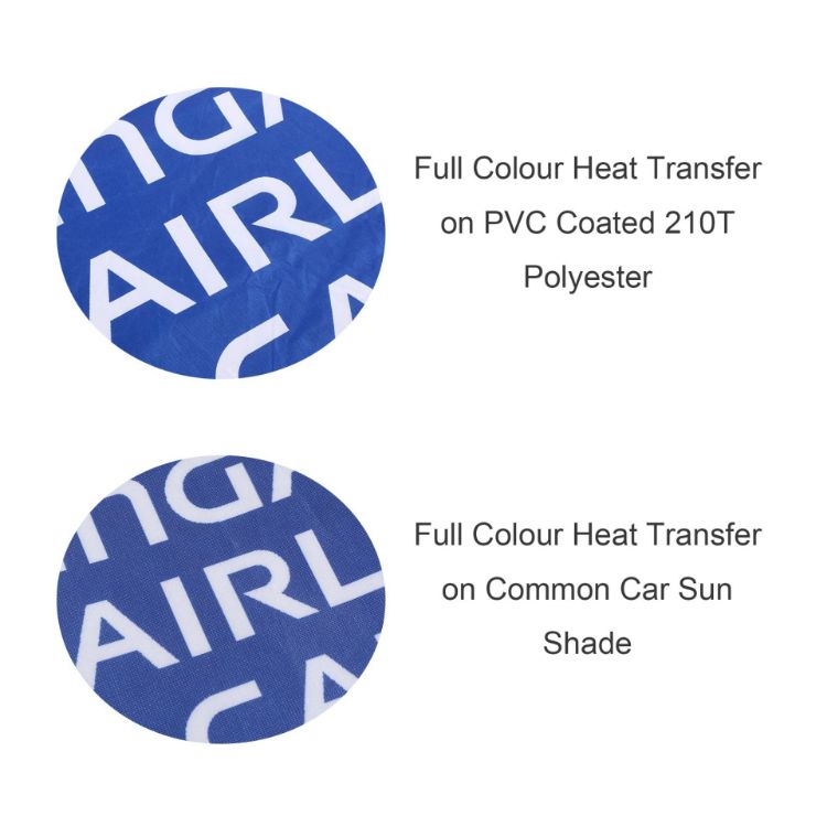 Picture of Twin Circular Light-blocking Car Sun Shade