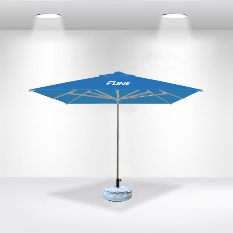 Picture of 3x3m Square Stock Colour Commercial Market Umbrella