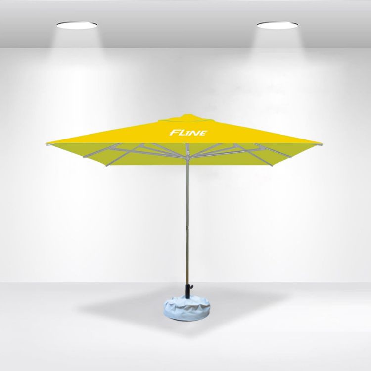 Picture of 3x3m Square Stock Colour Commercial Market Umbrella