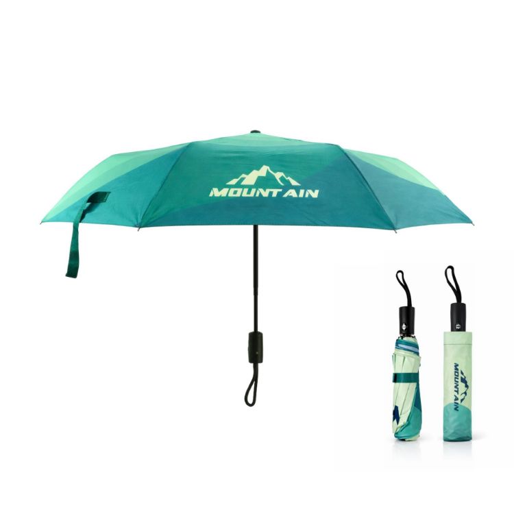 Picture of 21'' Automatic Compact Folding Umbrella