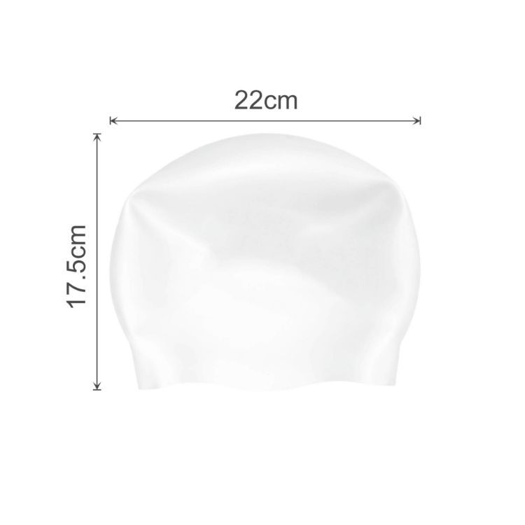 Picture of Seamless Silicone Swimming Cap